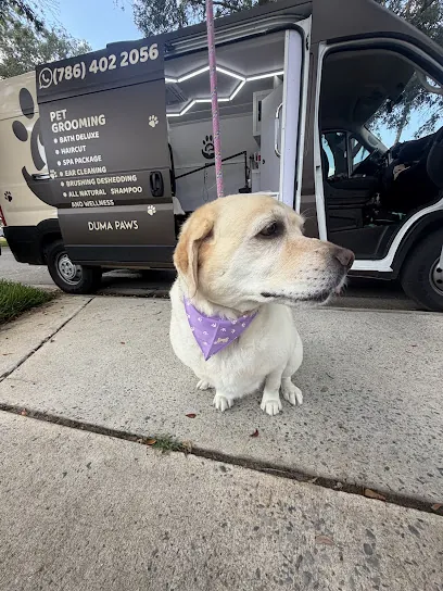 Duma Paws Mobile Pet Grooming — photo from their website