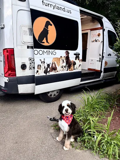 Furry Land Mobile Grooming Boston & Manchester — photo from their website