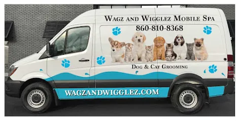 Wagz and Wigglez Mobile Pet Spa — photo from their website