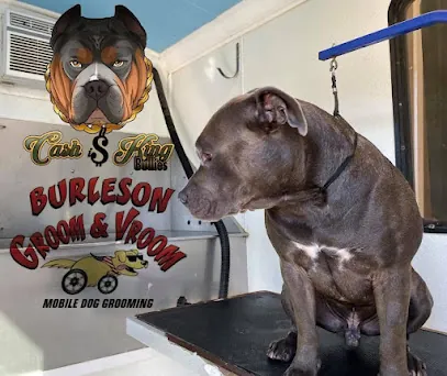 Burleson groom and vroom Mobile dog grooming — photo from their website