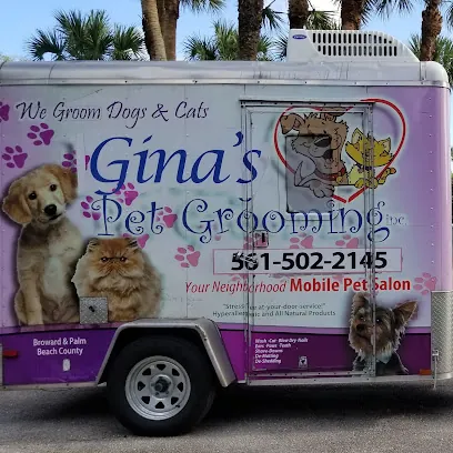 Gina's Mobile Pet Grooming — photo from their website