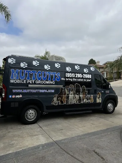 Mutt Cutts mobile Dog Spa Riverside — photo from their website