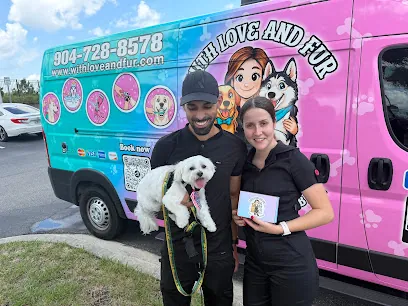 With Love and Fur Pet Grooming Mobile in Jacksonville — photo from their website