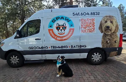 SPAW Mobile Pet Grooming — photo from their website