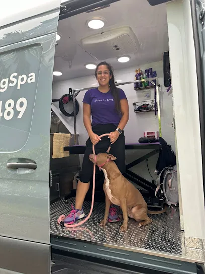 The Purple Dog Spa Mobile Grooming — photo from their website