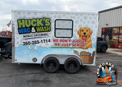 Hucks Wag and Wash Mobile Grooming — photo from their website