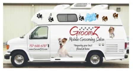 GroomZ Mobile Pet Grooming — photo from their website
