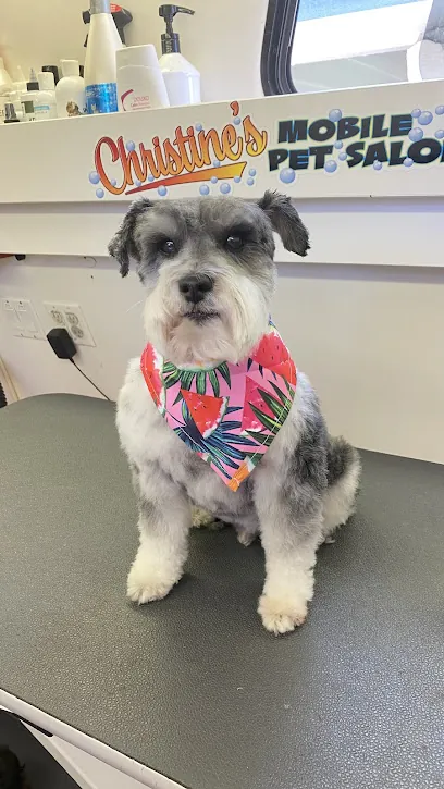 Christine’s Mobile Pet Salon — photo from their website