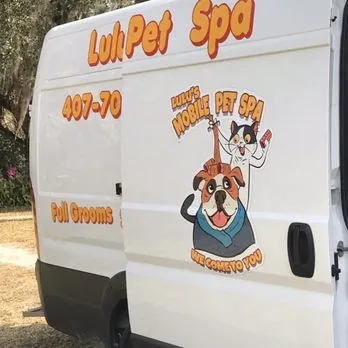Lulus mobile pet spa — photo from their website