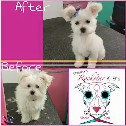 Christina's Rockstar K-9's Mobile Spa — photo from their website