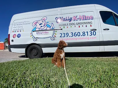 Classy K-Nine mobile grooming — photo from their website