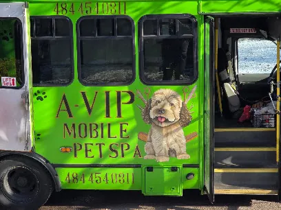 A-VIP Mobile Pet Spa — photo from their website