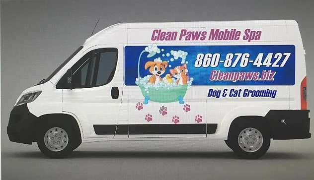 Clean Paws Mobile Spa — photo from their website