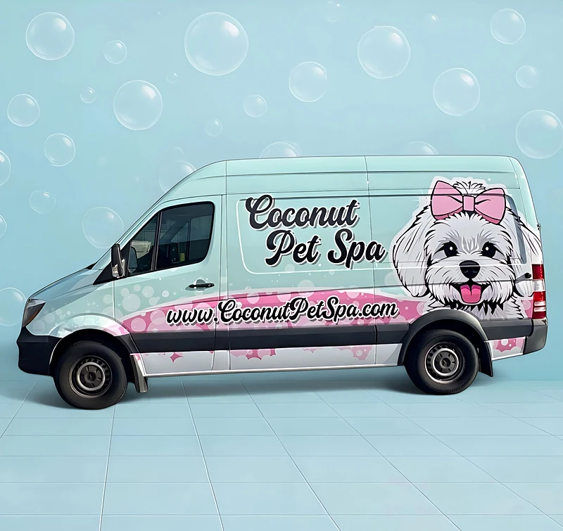 Coconut Pet Spa Mobile Grooming — photo from their website