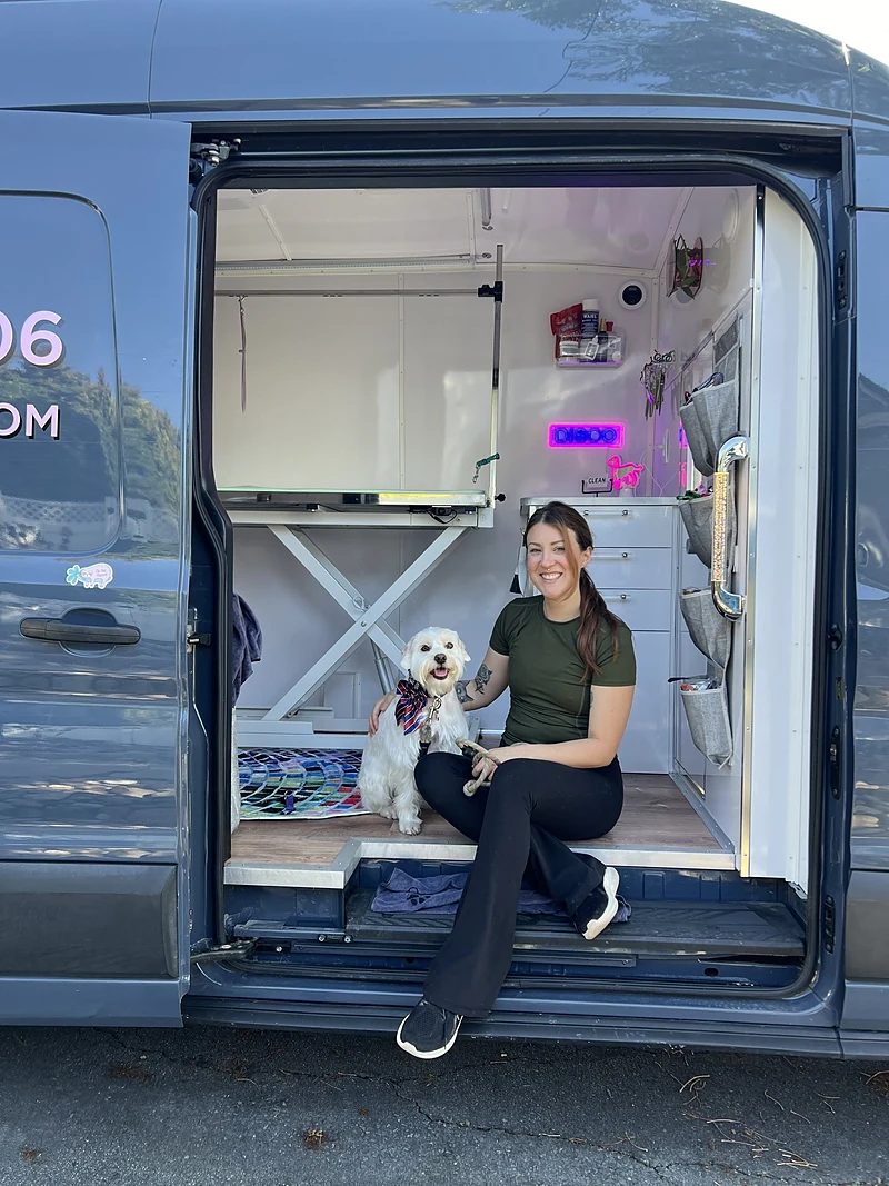 Disco Dogs Mobile Spa — photo from their website