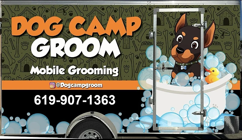 Dog Camp Groom-San Diego Mobile Grooming — photo from their website