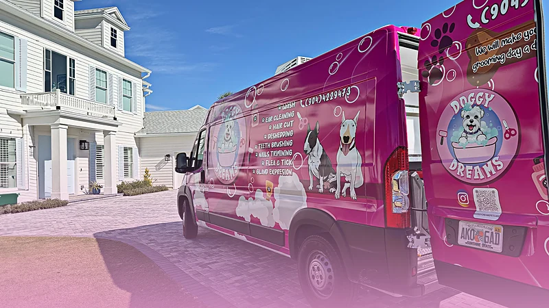 Doggy Dreams Pet Grooming Mobile Florida — photo from their website