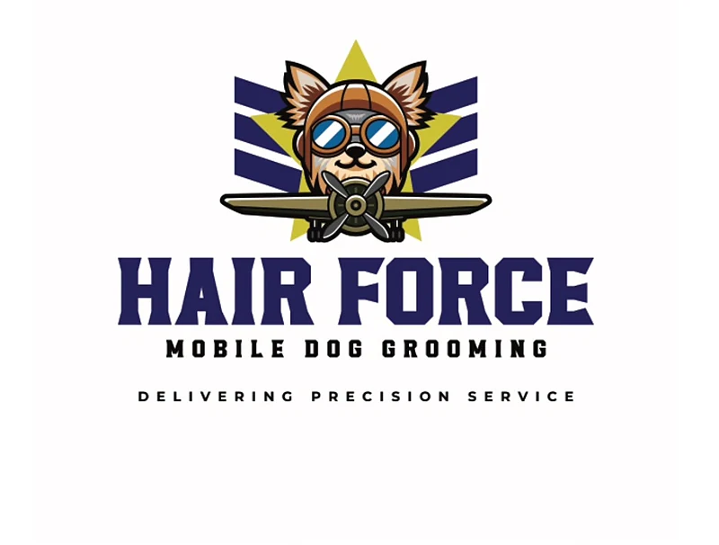 Hair Force Mobile Dog Grooming — photo from their website
