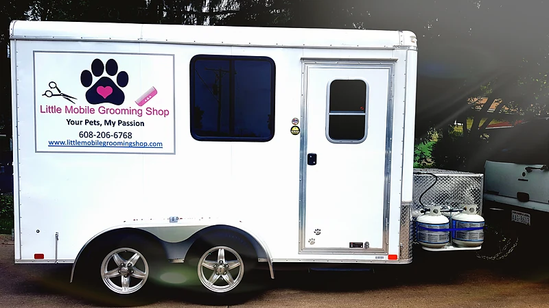 Little Mobile Grooming Shop — photo from their website