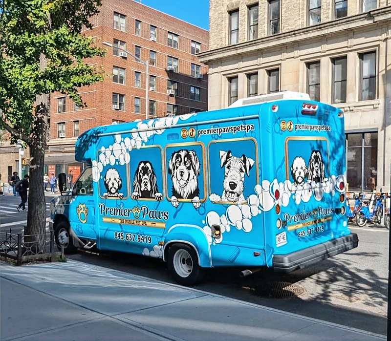 Premier Paws Mobile Pet Spa — photo from their website