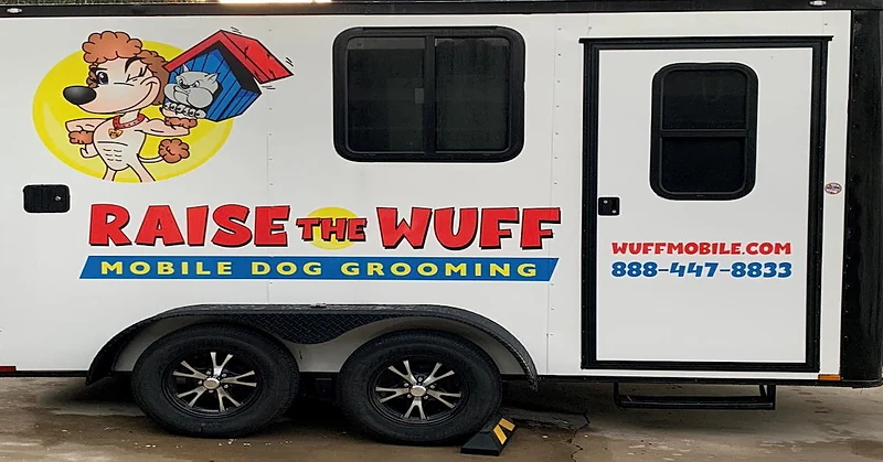Raise The Wuff Mobile Dog Grooming — photo from their website