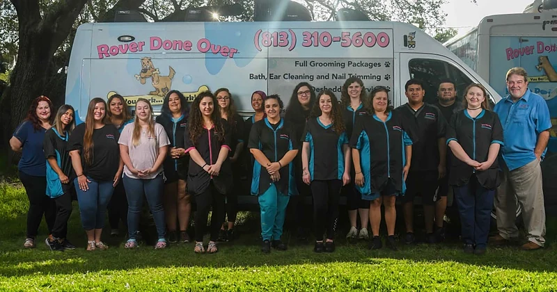 Rover Done Over - Mobile Pet Grooming — photo from their website