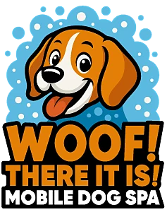 WOOF! THERE IT IS! Mobile Dog Spa — photo from their website