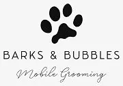 Barks&BubblesWI Mobile Pet Grooming — business logo from their website