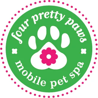 Four Pretty Paws Mobile Pet Spa — business logo from their website