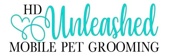 HD Unleashed Mobile Pet Grooming — business logo from their website