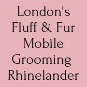 Londons Fluff & Fur Mobile Salon — business logo from their website