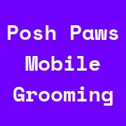 Posh Paws Mobile Grooming — business logo from their website