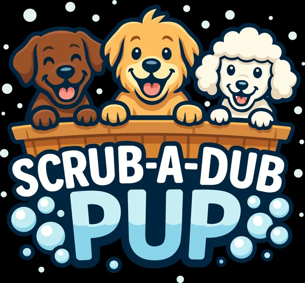 Scrub A Dub Pup Mobile Dog Grooming — business logo from their website