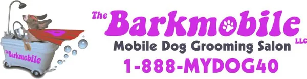 The Barkmobile Mobile Dog Grooming — business logo from their website